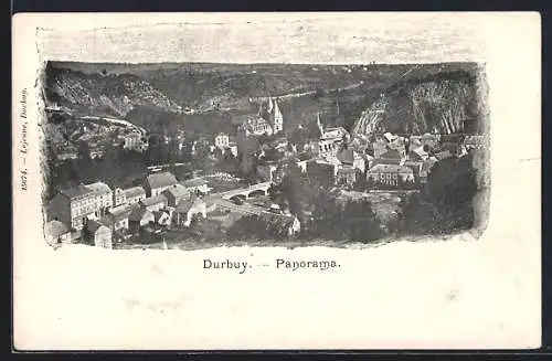 AK Durbuy, Panorama von einen Berg aus