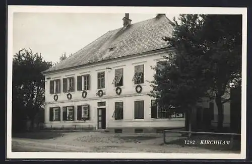 AK Kirchham /O.-Oe., Gebäudeansicht