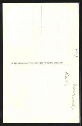 AK Mann in Uniform der Forstwirtschaft