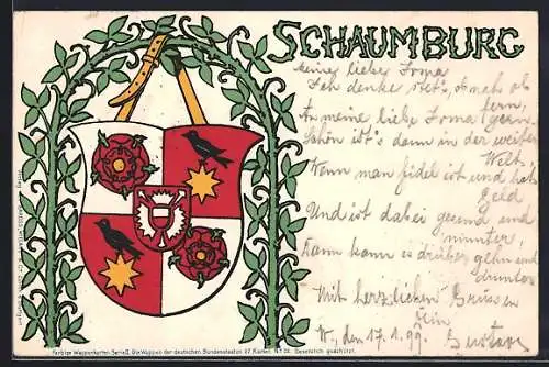 AK Schaumburg, Wappen d. dt. Bundesstaates