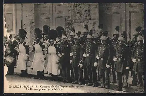 AK Luz-St-Sauveur, Compagnie des Sapeurs-Pompiers..., Feuerwehr