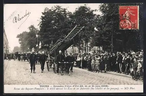 AK Tours, Grandes Fêtes d`Été, Revue des Sapeurs-Pompiers