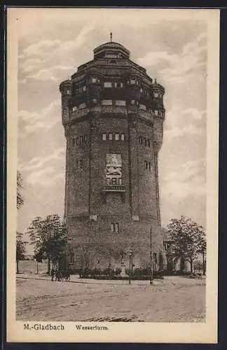 AK Mönchengladbach, Ansicht vom Wasserturm