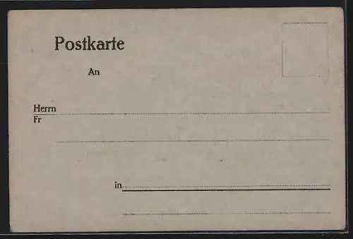 AK Berlin-Kreuzberg, Bund der Auslandsdeutschen e. V., Gitschinerstrasse 97-103, Mitgliedskarte No. 1486