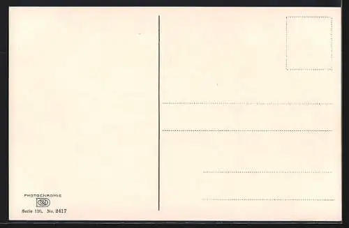 AK Photochromie NR.2415: Lastkähne auf einem Fluss