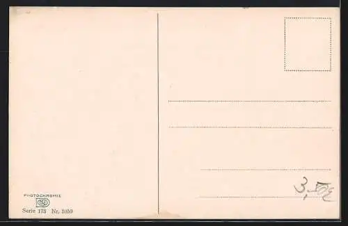 Künstler-AK Photochromie Nr. 3059: Marken, Innenansicht eines Wohnhauses