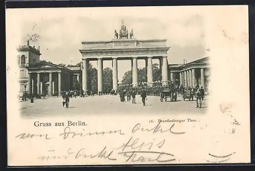 AK Berlin, Brandenburger Tor