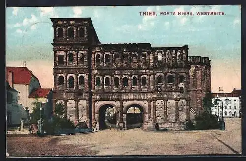 AK Trier, Porta Nigra, Westseite