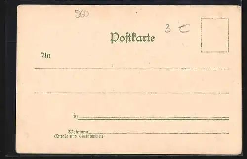 AK Rüdesheim /Rhien, Relief: Das Wiedersehen am Nationaldenkmal