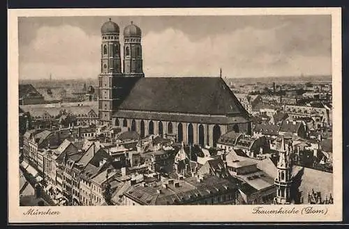 AK München, Frauenkirche Dom