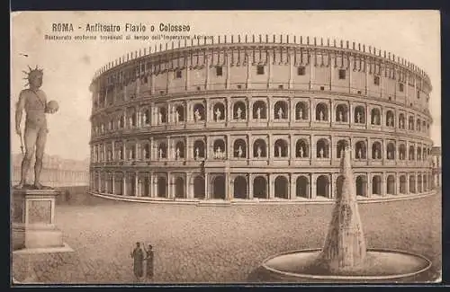 AK Roma, Anfiteatro Flavio o Colosseo
