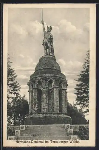 AK Hermanns-Denkmal /Teutoburger Wald, Frontansicht