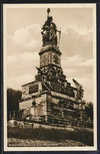 AK Rüdesheim, Nationaldenkmal Niederwald