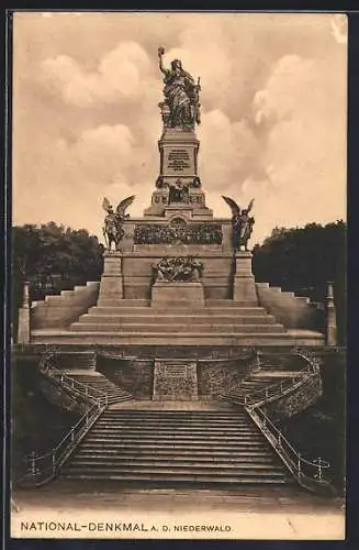 AK Rüdesheim, Niederwalddenkmal