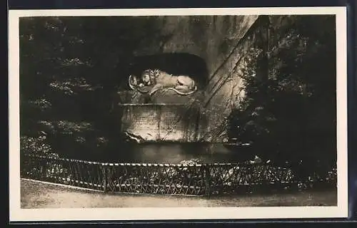 AK Luzern, Das Löwendenkmal