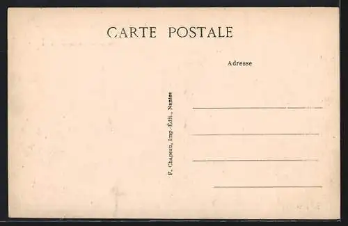 AK Croisic, Le Phare, Leuchtturm und Segelboote