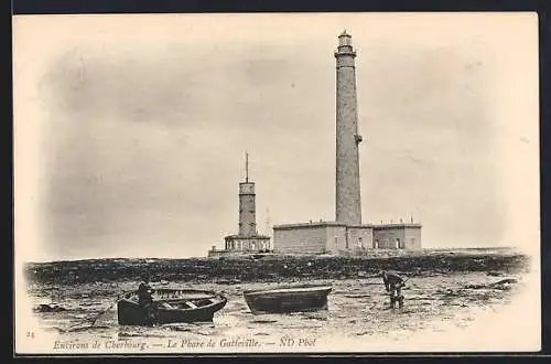 AK Gatteville /Cherbourg, Le Phare de Gatteville