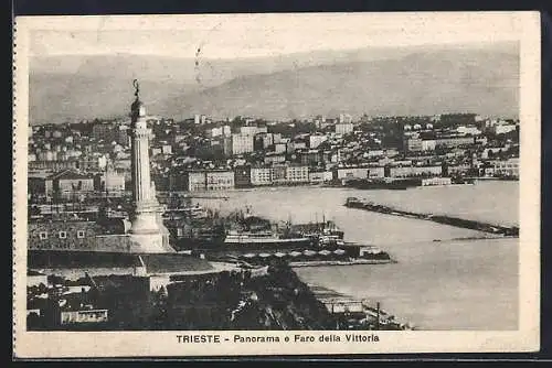 AK Trieste, Panorama e Fario della Vittoria