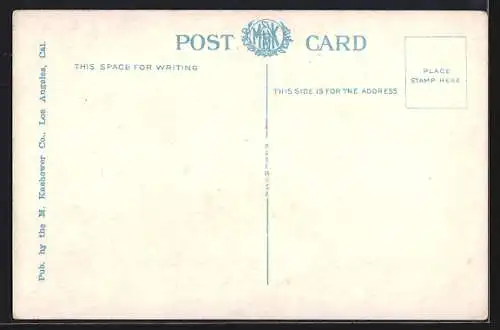 AK San Pedro, Calif., Los Angeles Harbour, Breakwater and Lighthouse