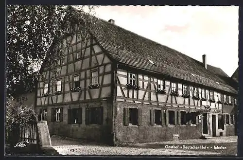 AK Iphofen, Gasthof Deutscher Hof