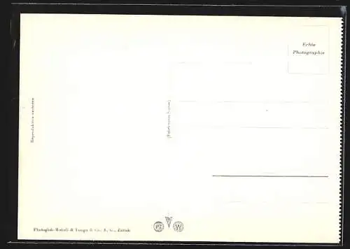 AK Zürich, Ansicht der Hauptpost