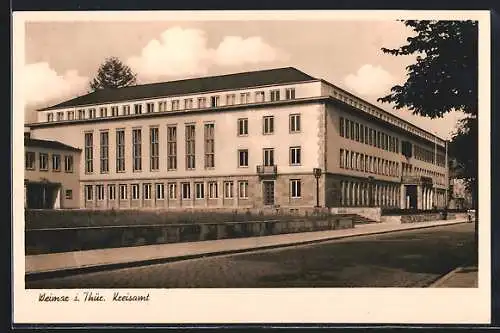 AK Weimar i. Thür., Blick zum Kreisamt