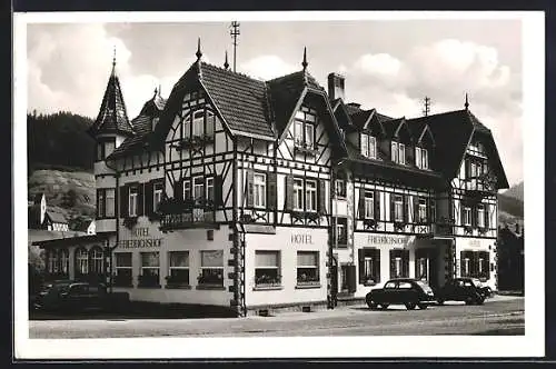 AK Forbach im Schwarzwald, Hotel Friedrichshof