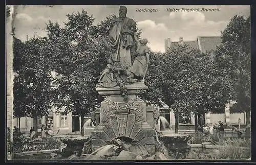 AK Uerdingen, Kaiser Friedrich-Brunnen