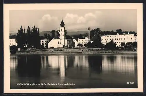 AK Aschach a. d. Donau, Beliebte Sommerfrische