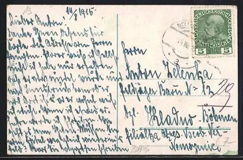 AK Kirchschlag /Ob.-Oest, Ortsansicht mit Kirche