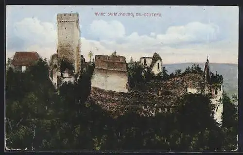 AK Schaumberg, Ob.-Oesterr., Ruine Schaumburg