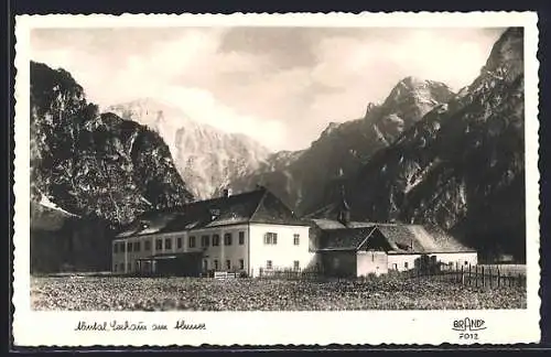 AK Grünau /Almtal, Seehaus am Almsee