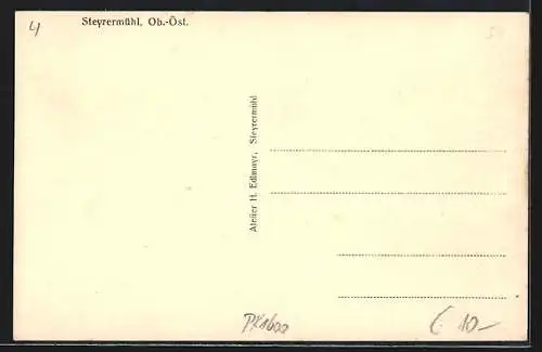 AK Laakirchen /O.-Ö., Steyrermühl, Ortsansicht aus der Vogelschau