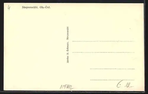 AK Laakirchen /O.-Ö., Steyrermühl, Ortsansicht aus der Vogelschau