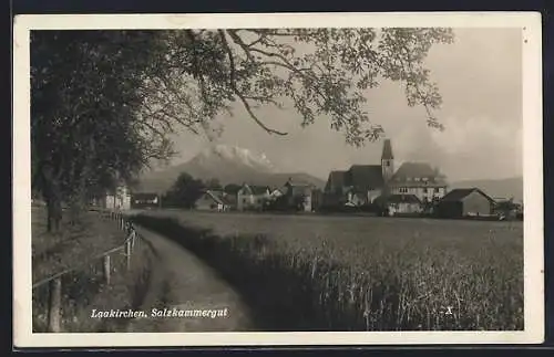 AK Laakirchen, Totale mit Kirche