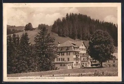 AK Gonten, Blick auf das Kurhaus Jakobsbad