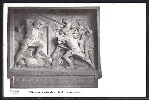 AK Appenzell, Das Rottach-Denkmal