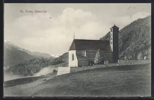 AK Samaden, Die Kirche St. Peter