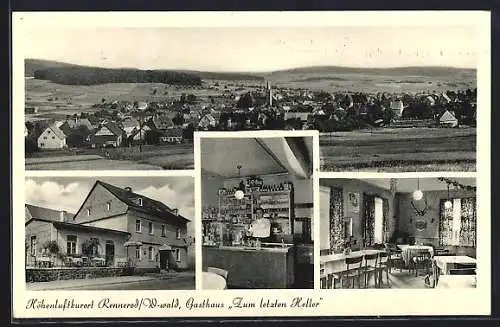 AK Rennerod /W.-Wald, Gasthaus Zum letzten Heller, Bes. Karl Röttger