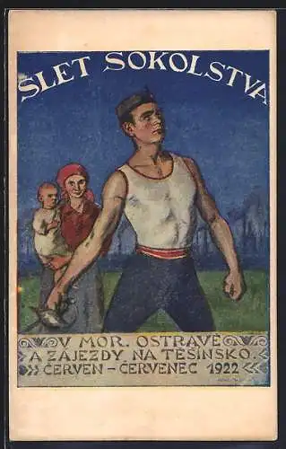 AK Ostrava, Slet Sokolstva 1922