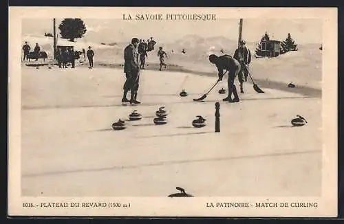 AK Plateau du Revard, La Patinoire, Match de Curling