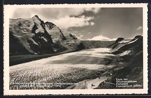 AK Pasterzengletscher, Gross Glockner und Gletscher