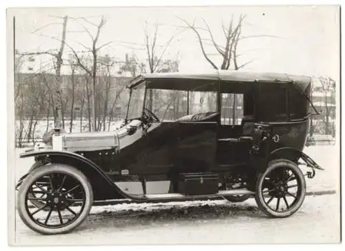 Fotografie Auto Protos Landaulet, PKW mit Weinberger Karosserie in der Zeppelinstrasse 71 in München