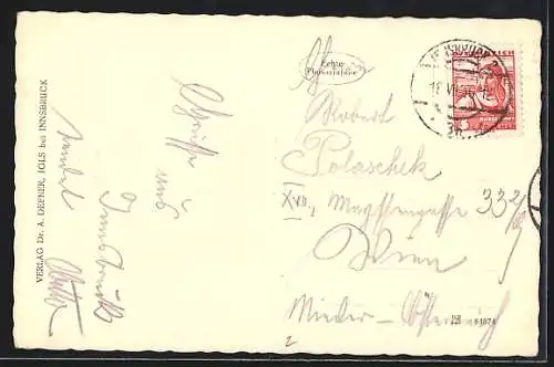 Foto-AK Adalbert Defner: Innsbruck, Maria-Theresienstrasse