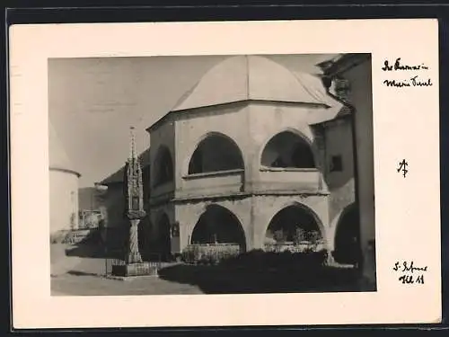 Foto-AK Adalbert Defner: Maria Saal, Kirche im Sonnenschein