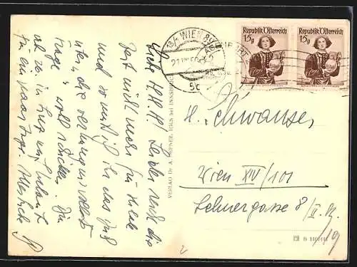 Foto-AK Adalbert Defner: Maria Saal, Kirche im Sonnenschein