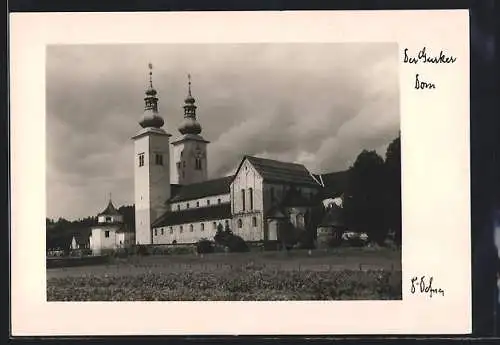Foto-AK Adalbert Defner: Gurk, Ansicht vom Dom