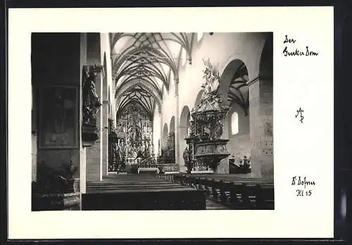 Foto-AK Adalbert Defner: Dom Inneres