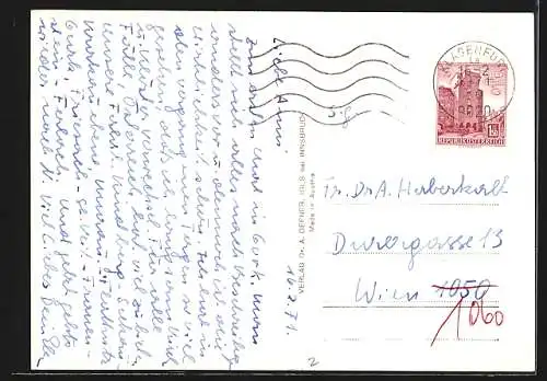 Foto-AK Adalbert Defner: Dom Inneres