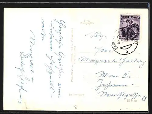 Foto-AK Adalbert Defner: Blick auf den Faaker-See